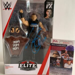 WWE NXT Kevin Owens Singed Mattel Elite Wrestling Figure Autograph JSA COA