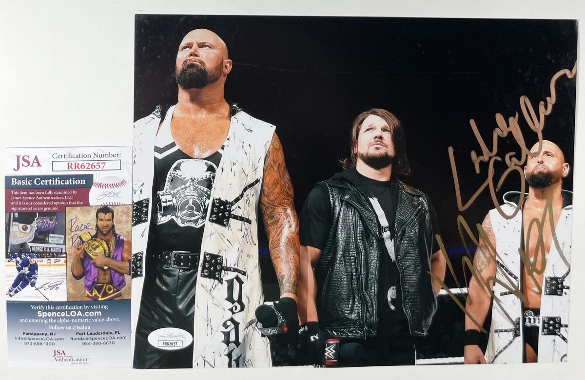 WWE NXT Luke Gallows & Karl Anderson Signed 8x10 Photo The O.C. JSA COA