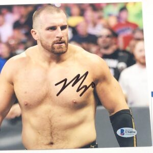 WWE NXT Mojo Rowley Signed 8x10 Photo Autograph WrestleMania Beckett BAS COA
