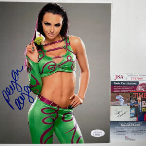 WWE NXT Peyton Royce Signed 8x10 Photo A IIconics Cassie Lee IMPACT JSA COA