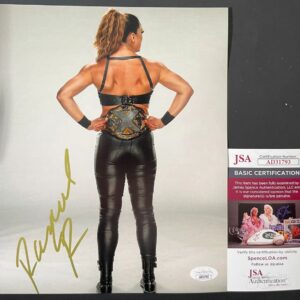 WWE NXT Raquel Rodriguez Signed 8x10 Photo N Autograph Gonzalez JSA COA