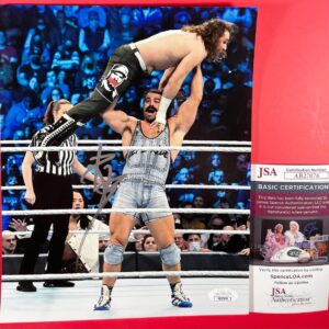 WWE NXT Rick Boogs Signed 8x10 Photo A Autograph WrestleMania JSA COA