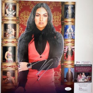 WWE NXT Sonya Deville Signed 11x14 Photo A Autograph WrestleMania JSA COA