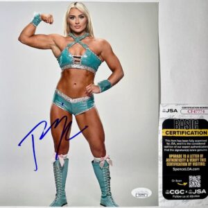 WWE NXT Tiffany Stratton Signed 8x10 Photo B Authentic Autograph JSA COA