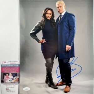 AEW American Nightmare Cody Rhodes Signed 11x14 Photo Autograph JSA COA