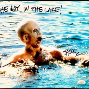 Ari Lehman Signed Friday The 13th Jason Vorhees 11x14 Photo B Autograph JSA COA