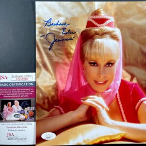 Barbara Eden Signed I Dream Of Jeannie 8x10 Photo B Autograph JSA COA