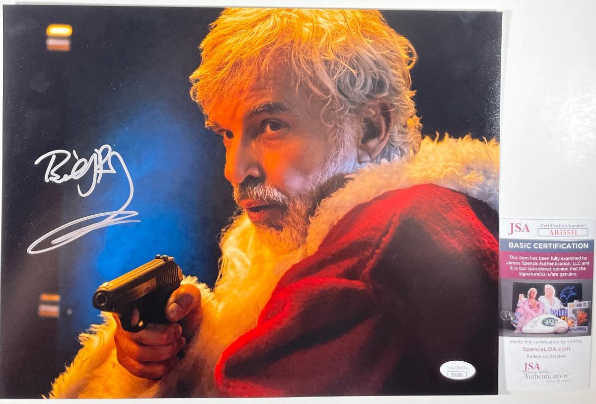 Billy Bob Thornton Signed Bad Santa 11x14 Photo E Autograph Willie JSA COA
