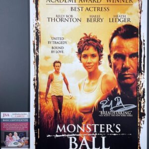 Billy Bob Thornton Signed Monster's Ball 11x17 Movie Poster A Autograph JSA COA