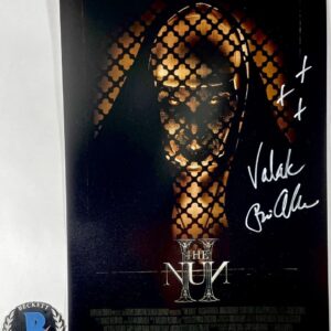 Bonnie Aarons Signed The Nun II 11x17 Movie Poster B Autograph Valak JSA COA