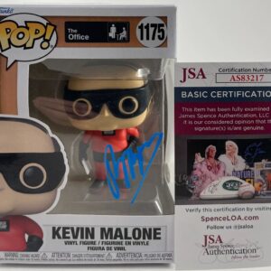 Brian Baumgartner Signed The Office Kevin Malone Funko POP B Autograph JSA COA