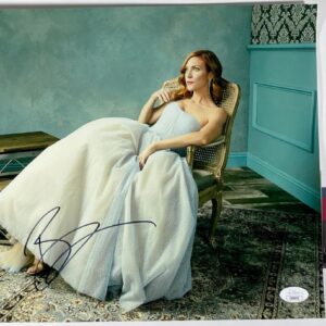 Britney Snow Signed Emmys Cinderella Prom Gown 11x14 Photo Autograph JSA COA