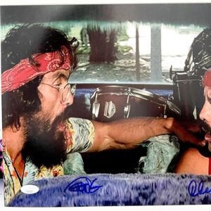 Cheech & Chong Dual Signed Up In Smoke 11x14 Photo N Autographed JSA COA