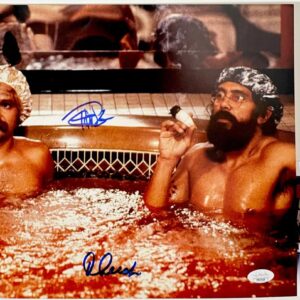 Cheech & Chong Signed Up In Smoke 11x14 Photo R Autograph JSA COA