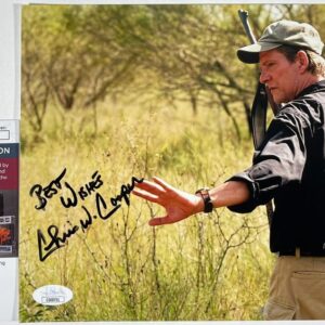 Chris Cooper Signed Syriana 8x10 Photo Authentic Autograph Jimmy Pope JSA COA