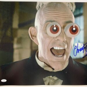 Christopher Lloyd Signed Who Framed Roger Rabbit 16x20 Photo Autograph JSA COA