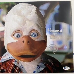 Ed Gale Signed Howard The Duck 11x14 Photo Autograph Beckett BAS COA
