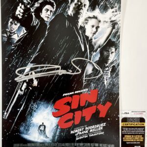 Frank Miller Signed Sin City 11x17 Movie Poster Authentic Autograph JSA COA