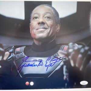 Giancarlo Esposito Signed Star Wars Mandalorian Moff Gideon 11x14 Photo JSA COA
