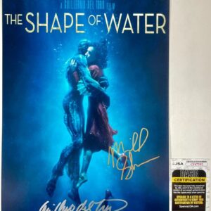 Guillermo del Toro & Michael Shannon Signed The Shape Of Water 11x17 Poster COA