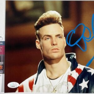 Hip Hop Artist Vanilla Ice Signed Cool As Ice 8x10 Photo B Autograph Rap JSA COA