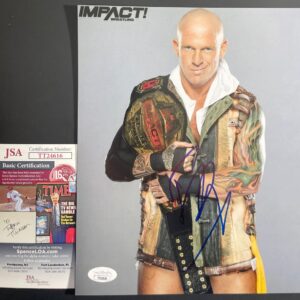 IMPACT Wrestling Eric Young Signed 8x10 Photo E Autograph WWE Sanity JSA COA
