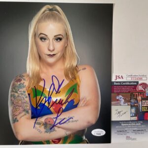 IMPACT Wrestling Knockout Kimber Lee Signed 8x10 Photo D Autograph JSA COA