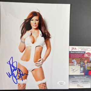 IMPACT Wrestling Knockout Madison Rayne Signed 8x10 Photo I Autograph JSA COA