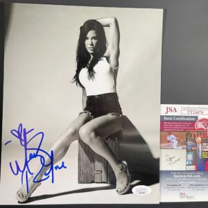 IMPACT Wrestling Knockout Madison Rayne Signed 8x10 Photo J Autograph JSA COA