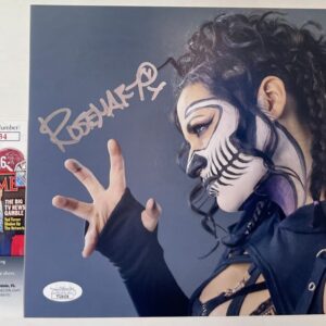 IMPACT Wrestling Knockout Rosemary Signed 8x10 Photo C Autograph JSA COA