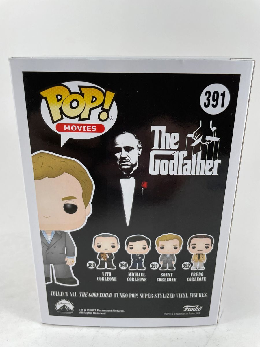 James Caan Signed The Godfather Sonny Corleone Funko POP Autographed BAS COA - Image 4