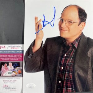 Jason Alexander Signed Seinfeld George Costanza 8x10 Photo B Autograph JSA COA