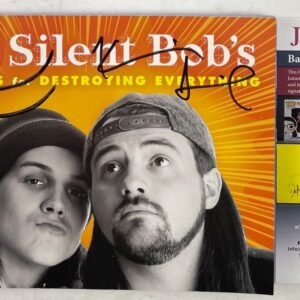 Jay & Silent Bob's Blueprints For Destroying Everything Dual Signed Book JSA COA