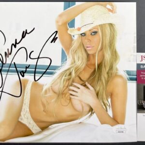 Jenna Jameson Signed Playboy Cover Girl 8x10 Photo M Autograph JSA COA