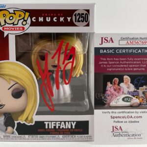 Jennifer Tilly Signed Bride Of Chucky Tiffany Funko POP 1250 B Autograph JSA COA