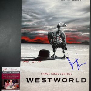 Jimmi Simpson Signed Westworld Season Two 11x17 Poster Autograph JSA COA