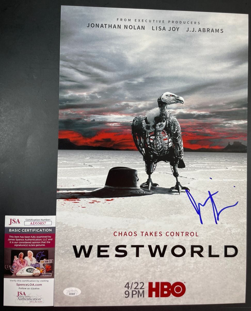 Jimmi Simpson Signed Westworld Season Two 11x17 Poster Autograph JSA COA
