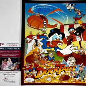 Jo Anne Worley Signed DuckTales 8x10 Mini Poster Photo D Autograph JSA COA
