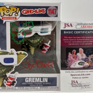 Joe Dante Signed Gremlins Gremlin Funko POP! #1147 Autograph & Sketch JSA COA