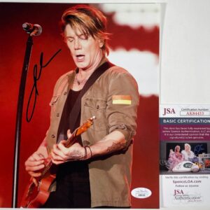 John Johnny Rzeznik Goo Goo Dolls Singer Signed 8x10 Photo C Autograph JSA COA