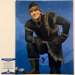 Jonathan Groff Signed Disney Frozen II 11x14 Photo Autograph Kristoff BAS COA