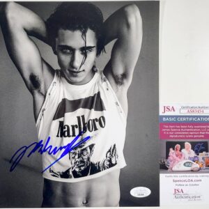 Josh Richards Signed B&W 8x10 Photo Autograph Dream Scenario Hunter JSA COA