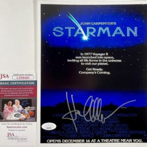 Karen Allen Signed Starman 8x10 Movie Poster Photo B Authentic Autograph JSA COA