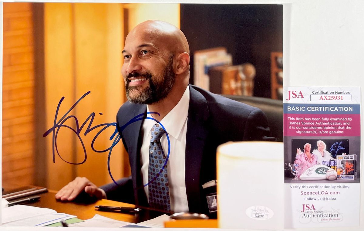 Keegan-Michael Key Signed Abbott Elementary 8x10 Photo A Autograph JSA COA
