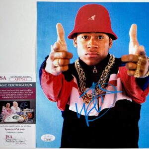 LL Cool J Signed 8x10 Photo A Autograph Hip Hop Rap Artist JSA COA