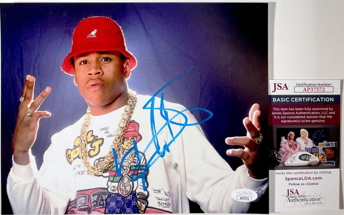 LL Cool J Signed 8x10 Photo J Autograph Hip Hop Rap Artist JSA COA