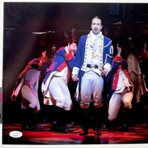 Lin-Manuel Miranda Signed Hamilton Broadway 11x14 Photo B Autograph JSA COA