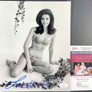 Linda Harrison Signed Planet Of The Apes B&W 8x10 Photo C Autograph JSA COA