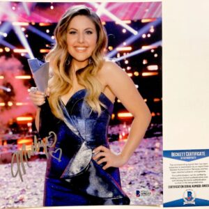 Maelyn Jarmon 2019 The Voice Winner Signed 8x10 Photo B Autograph BAS COA