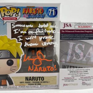 Maile Flanagan Autographed Naruto Shippuden Funko POP #71 A Signed JSA COA